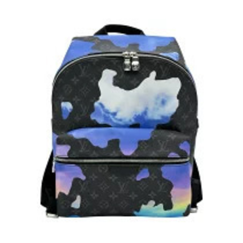 Louis Vuitton Discovery Backpack Black Monogram Canvas Daypack